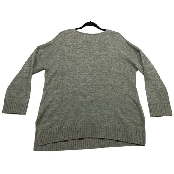 Peruvian Connection Womens Sweater Pima Cotton Knit Pullover Boxy‎ Tunic Green L - Picture 2 of 13